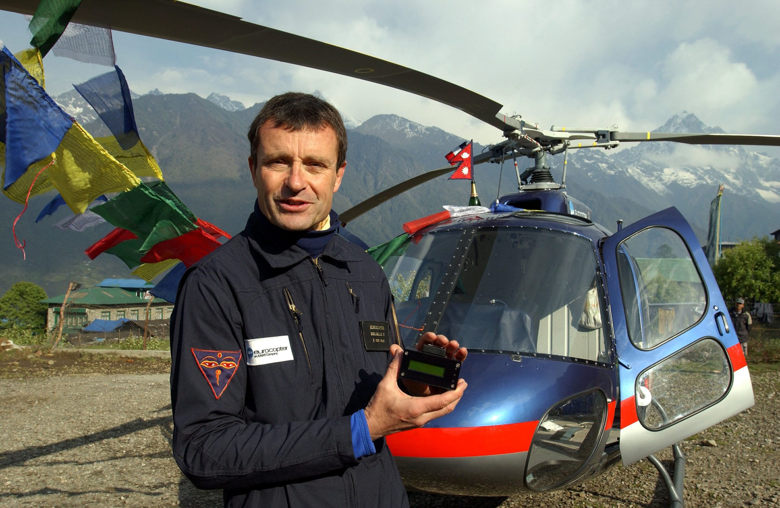 Didier Delsalle, vainqueur de l’Everest en hélico