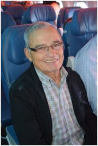 Gilles Lapierre, ancien président de l'Association des aviateurs et pilotes de brousse (APBQ) était présent à ce vol. 